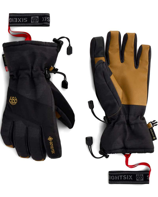 686 Men's Gore-Tex Linear Glove Black Camo 2027