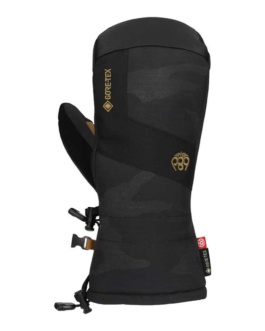 686 Men's Gore-Tex Linear Mitt Black Camo 2026