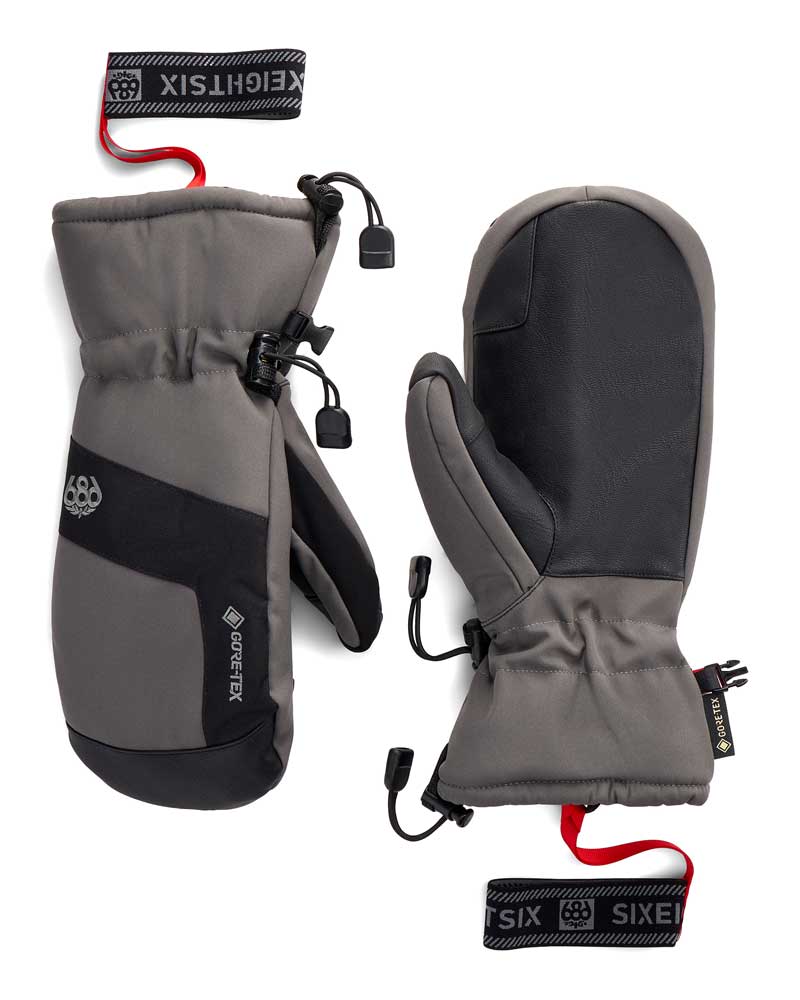 686 Men's Gore-Tex Linear Mitt Charcoal 2027