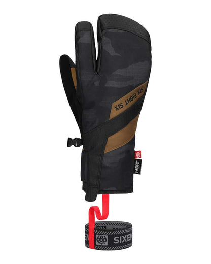 686 Men's Hawkeye Trigger Mitt Black Camo 2026