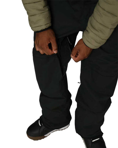 686 Men's Hot Lap Insulated Bib Black 2026