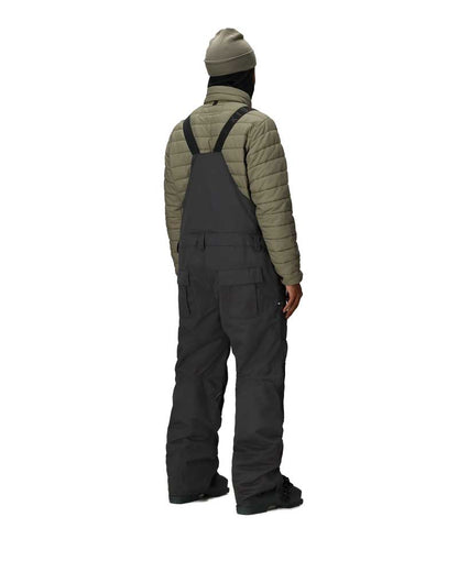 686 Men's Hot Lap Insulated Bib Charcoal Colorblock 2026