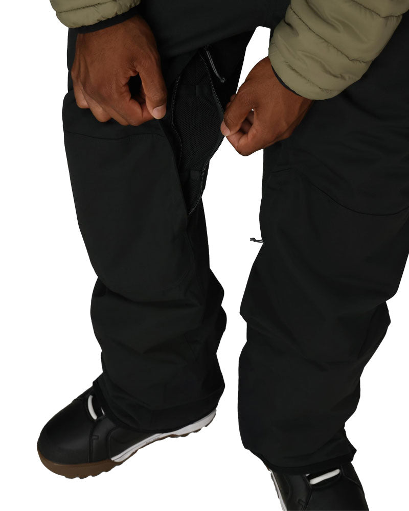 686 Men's Hot Lap Insulated Bib Pant Black 2027