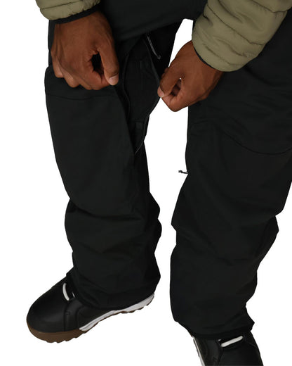 686 Men's Hot Lap Insulated Bib Pant Black 2027