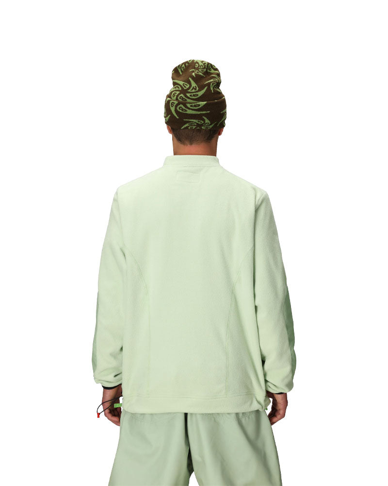 686 Men's Huf Fleece Crewneck Huf Green Colorblock 2026