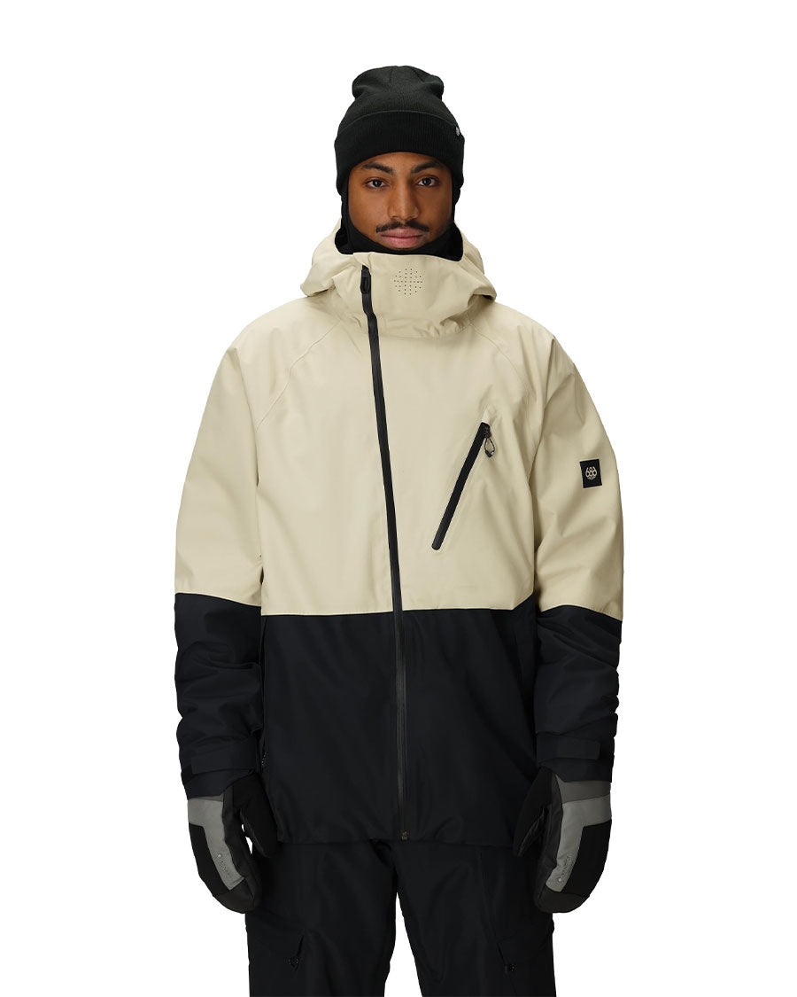 686 Men's Hydra Thermagraph Jacket Limestone Colorblock 2027