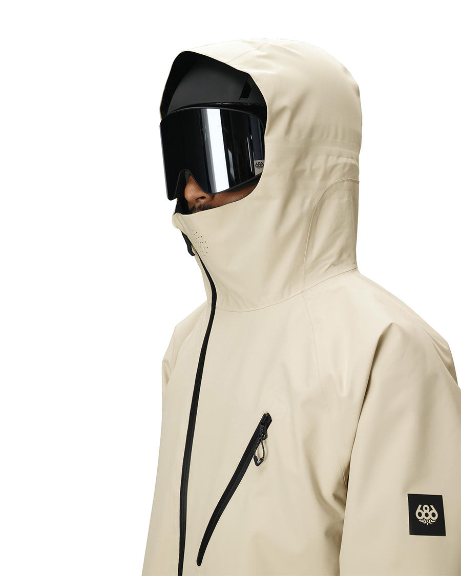 686 Men's Hydra Thermagraph Jacket Limestone Colorblock 2027