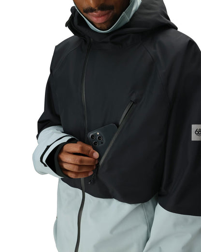 686 Men's Hydra Thermagraph® Jacket Dusty Marine Colorblock 2026