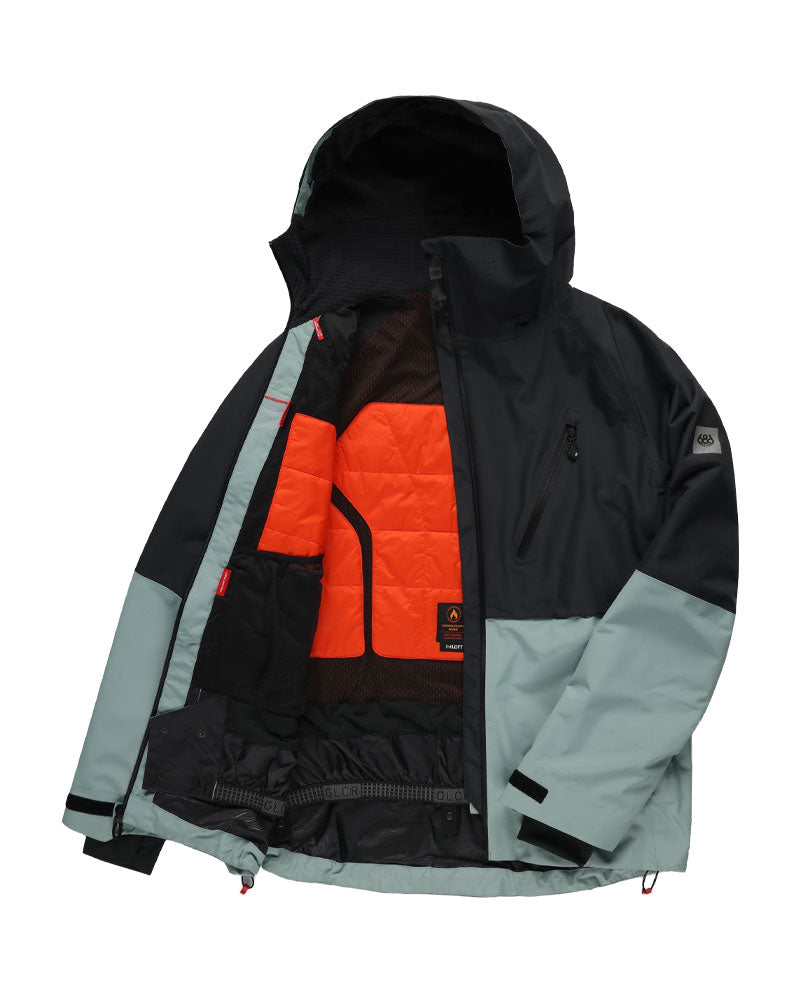 686 Men's Hydra Thermagraph® Jacket Dusty Marine Colorblock 2026