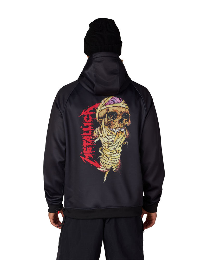 686 Men's Metallica Bonded Fleece Pullover Hoodie Metallica Black 2027