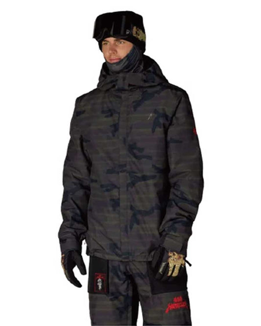 686 Men's Metallica One Insulated Jacket Metallica Camo 2027