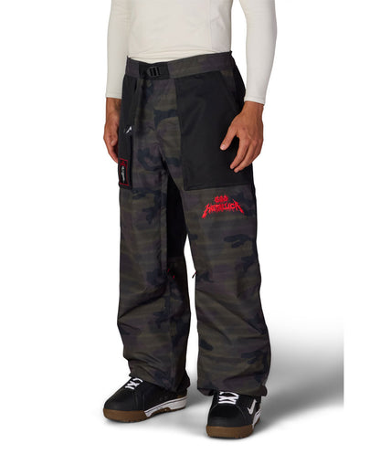 686 Men's Metallica One Shell Pant Metallica Camo 2027
