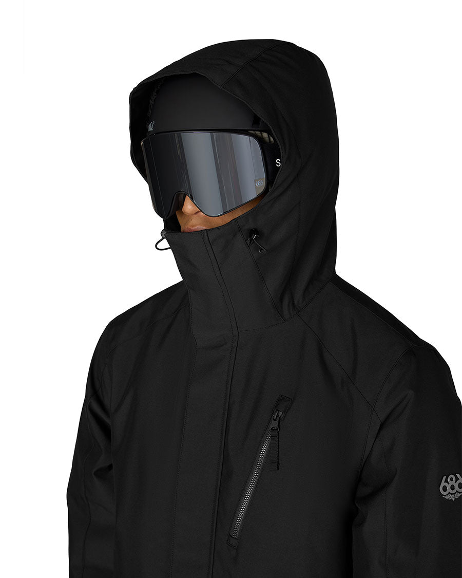 686 Men's Nightline Insulated Jacket Black 2027