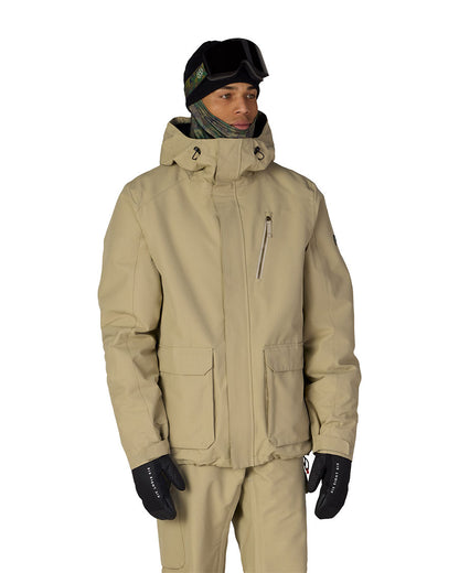 686 Men's Nightline Insulated Jacket Khaki Ripstop 2027