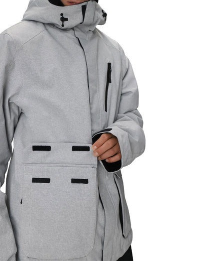 686 Men's Nightline Insulated Jacket Limestone Dobby 2026