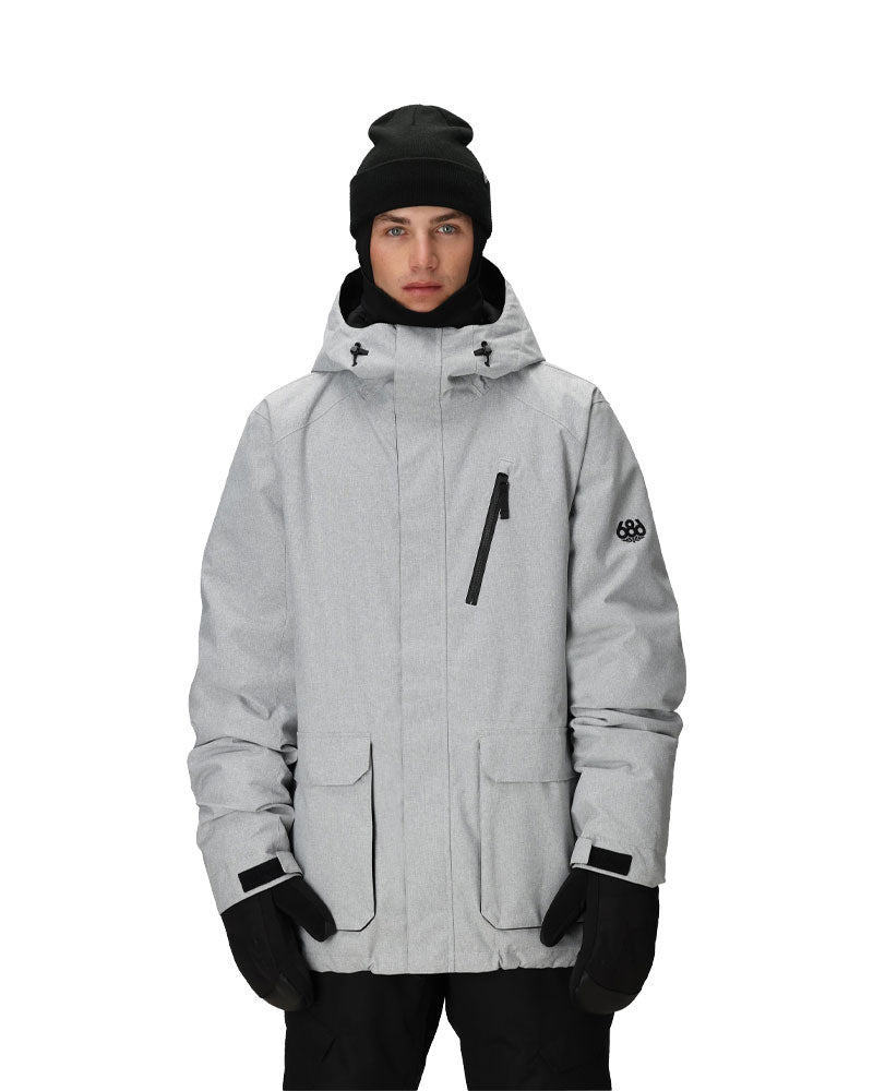 686 Men's Nightline Insulated Jacket Limestone Dobby 2026