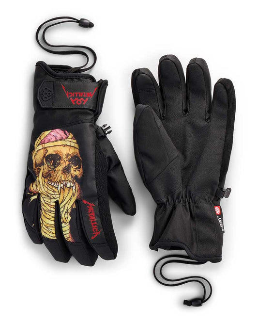 686 Men's Primer Glove Metallica Black 2027