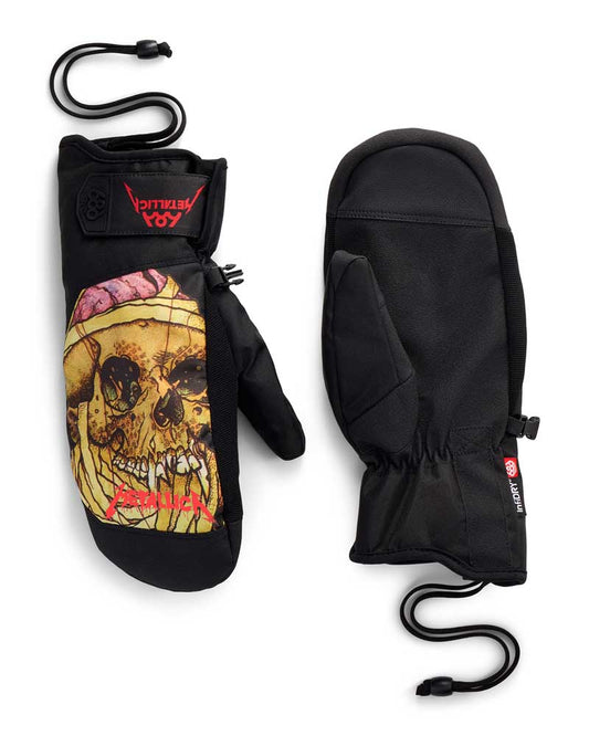 686 Men's Primer Mitt Metallica Black 2027