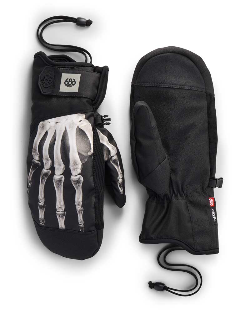 686 Men's Primer Mitt White Xray 2027
