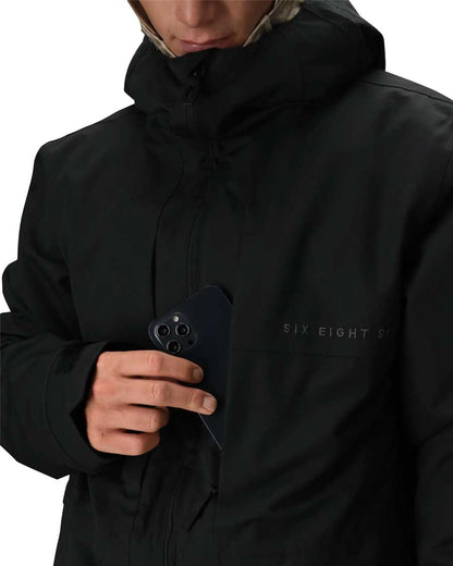 686 Men's Smarty 3-In-1 Form Jacket Black 2026