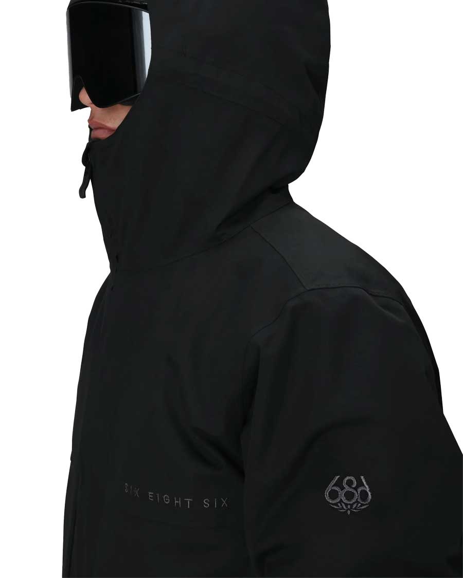 686 Men's Smarty 3-In-1 Form Jacket Black 2026