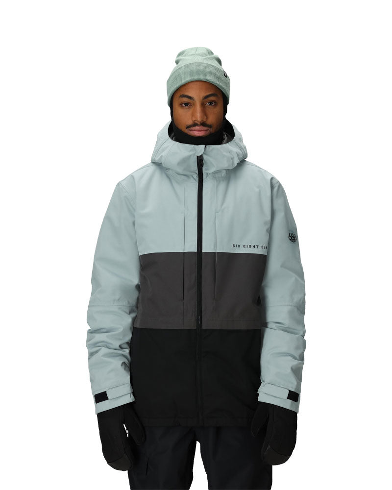 686 Men's Smarty 3-In-1 Form Jacket Dusty Marine Colorblock 2026