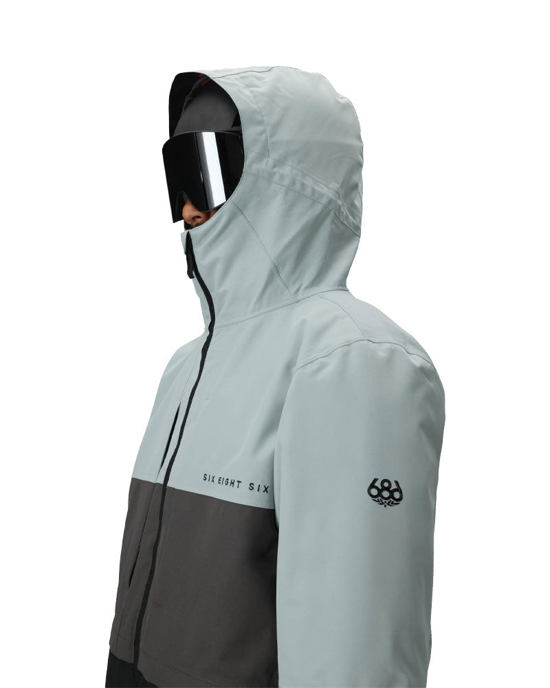 686 Men's Smarty 3-In-1 Form Jacket Dusty Marine Colorblock 2026
