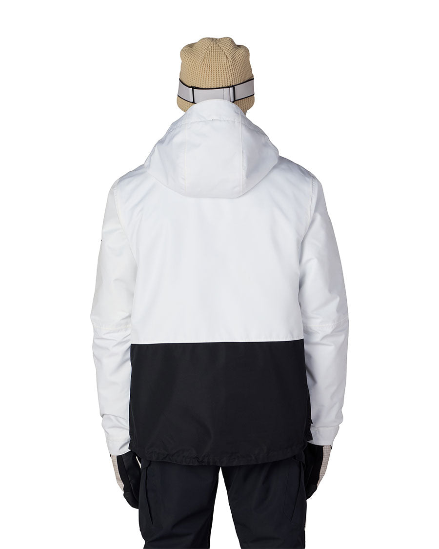 686 Men's Smarty 3-In-1 Form Jacket White Colorblock 2027
