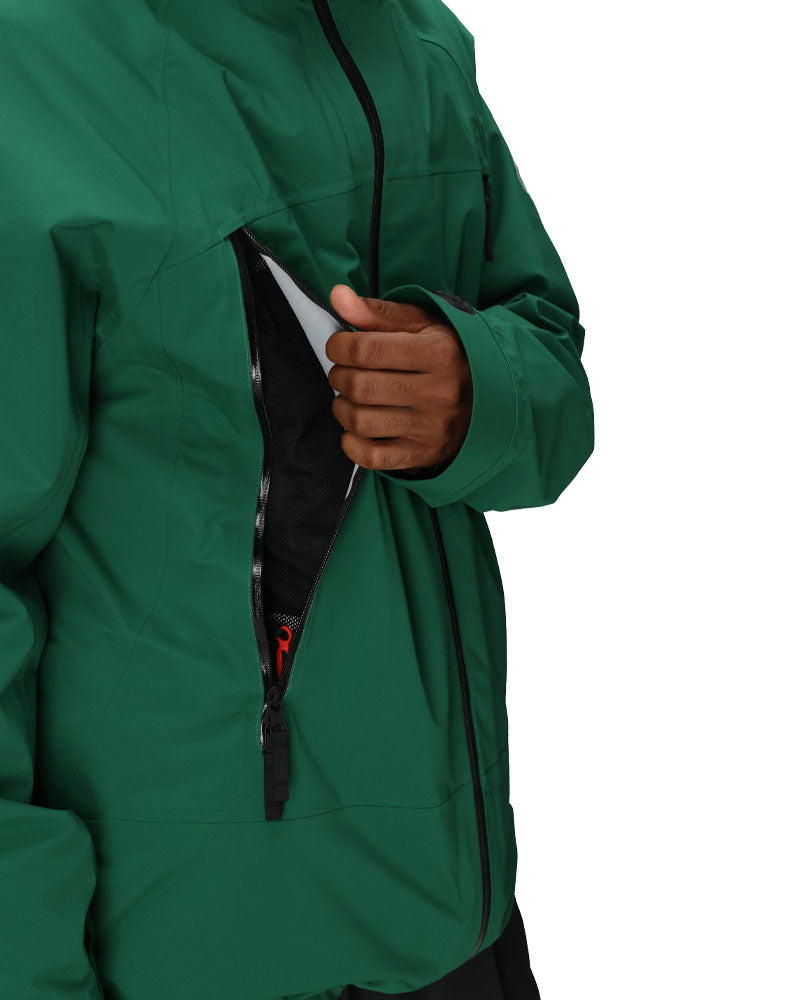 686 Men's Smarty 3-In-1 Rodeo 3L Jacket Emerald Green 2026
