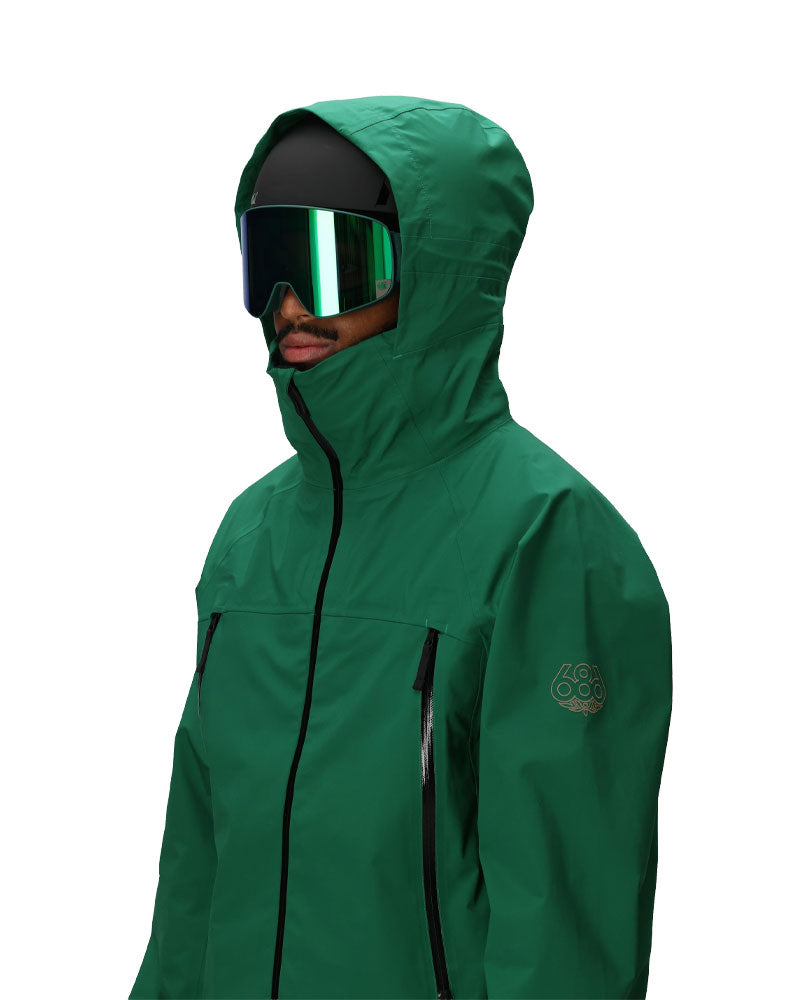 686 Men's Smarty 3-In-1 Rodeo 3L Jacket Emerald Green 2026 – The