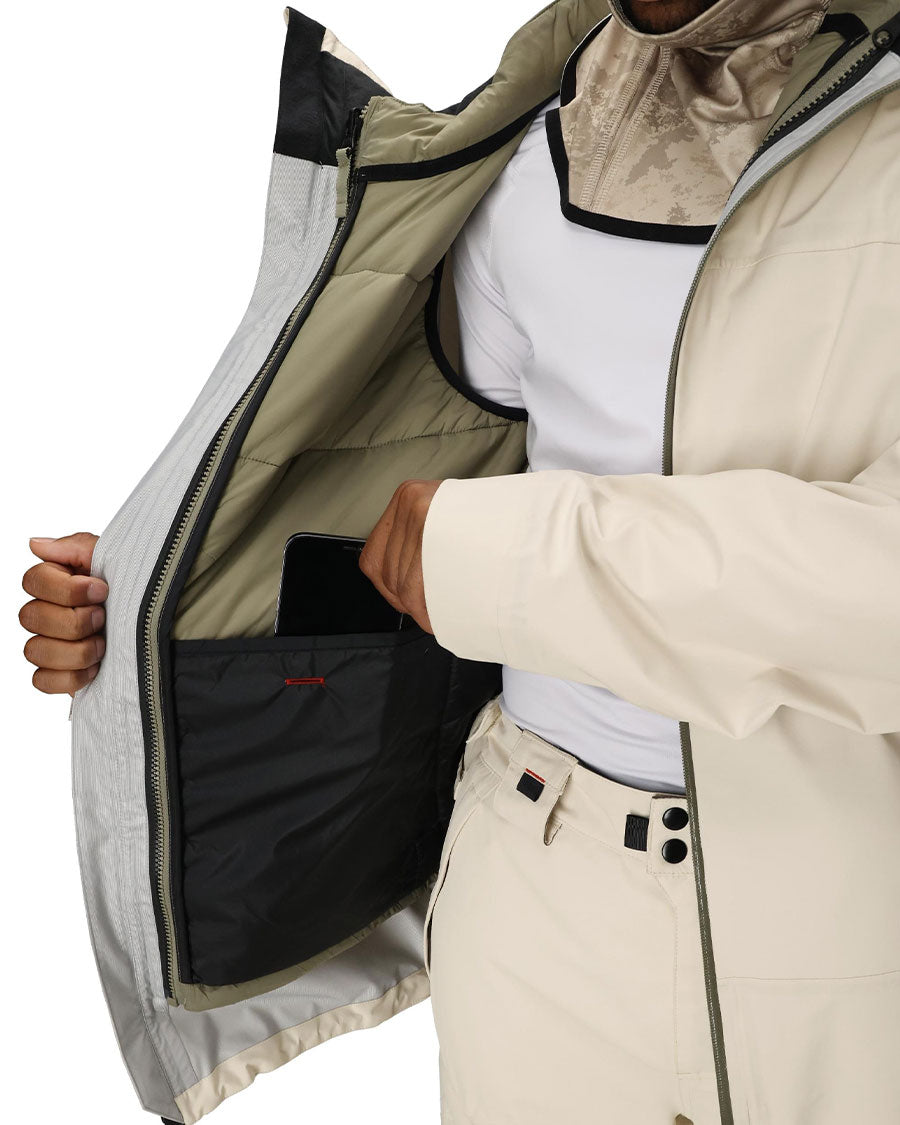 686 Men's Smarty 3-In-1 Rodeo 3L Jacket Limestone 2027