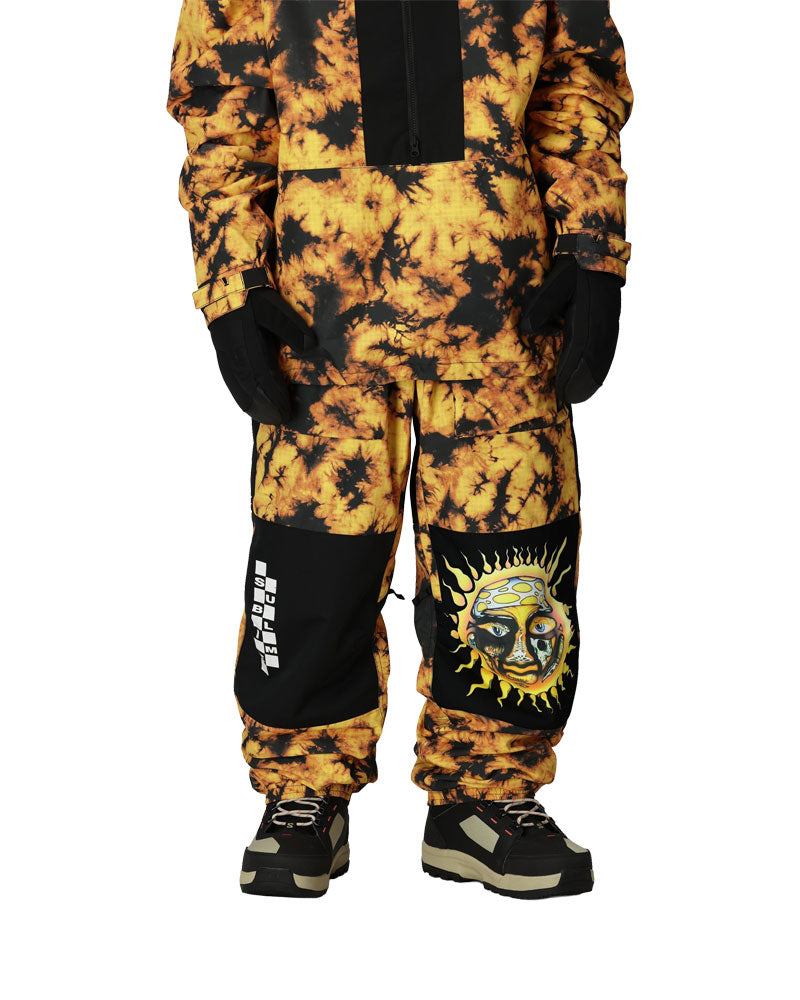 686 Men's Sublime Shell Pants Sublime Orange Tie Dye 2026