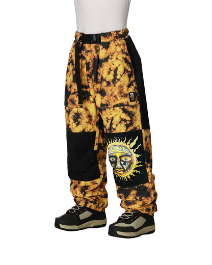 686 Men's Sublime Shell Pants Sublime Orange Tie Dye 2026