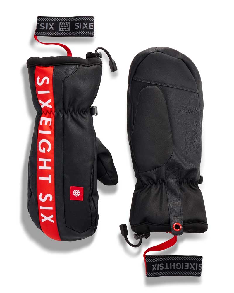 686 Men's Team Merino Mitt Black 2027