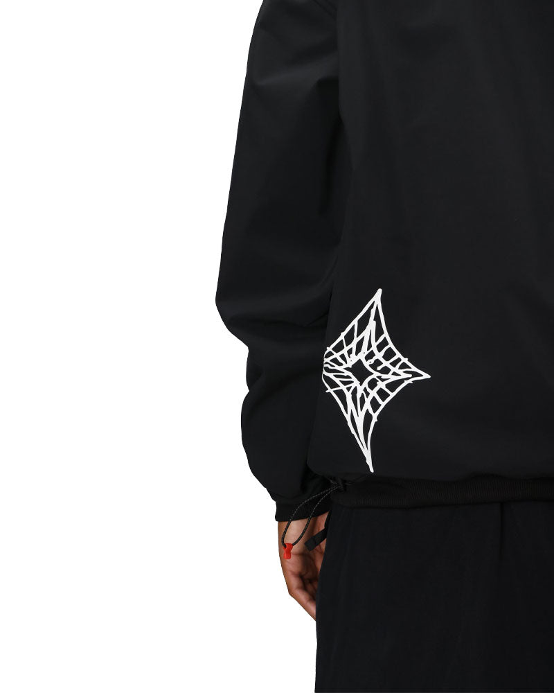 686 Men's Waterproof Team Hoodie Black Print 2026