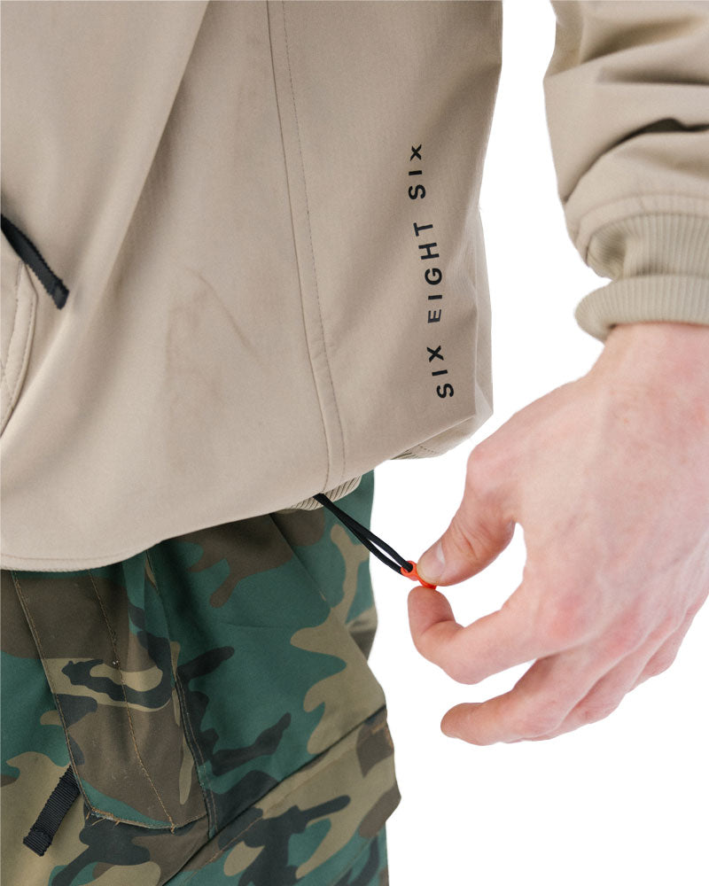 686 Men's Waterproof Team Hoodie Khaki 2027