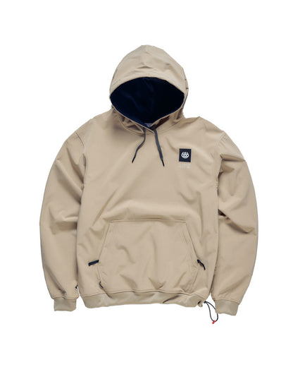 686 Men's Waterproof Team Hoodie Khaki 2027