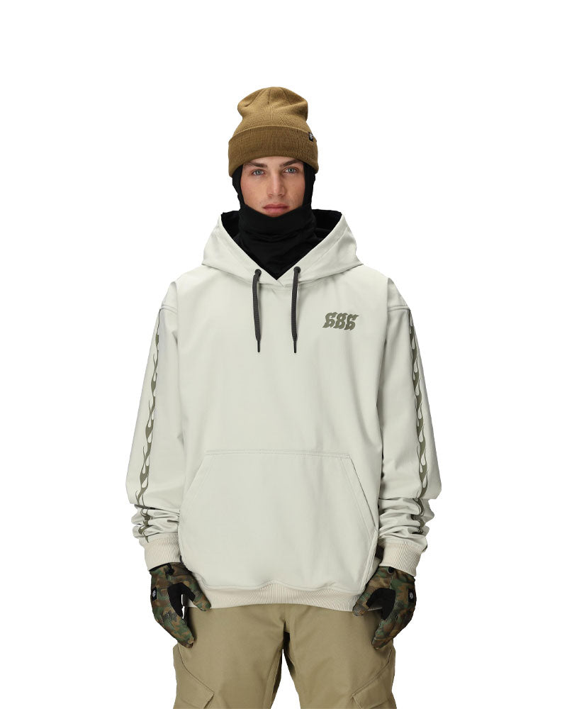 686 Men's Waterproof Team Hoodie Limestone 2026