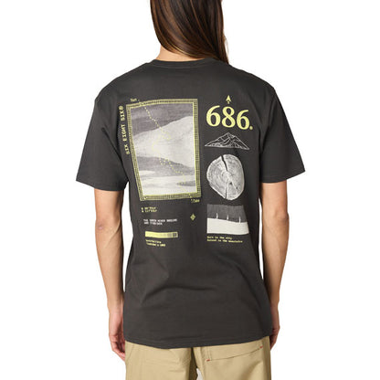 686 Paths Authentic T-Shirt Vintage Black