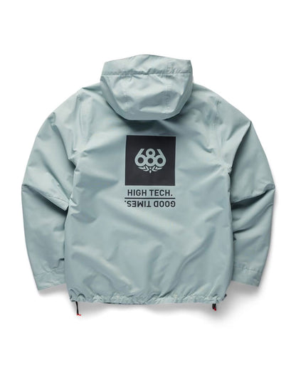 686 SIX LTD Men's Japan Shell Foundation Jacket Dusty Marine 2027