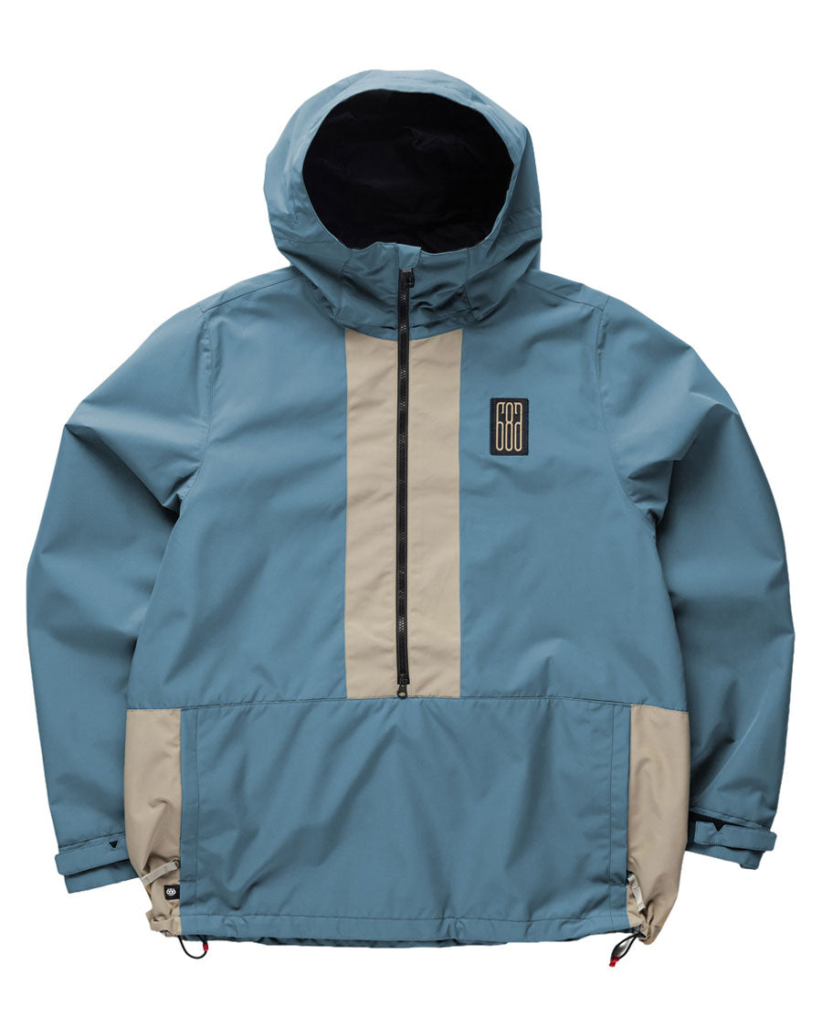 686 SIX LTD Men's LS1 Shell Jacket Khaki Colourblock 2027