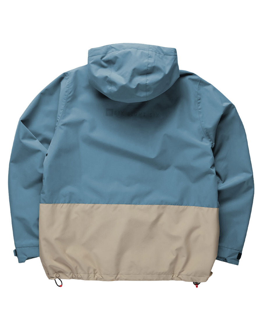 686 SIX LTD Men's LS1 Shell Jacket Khaki Colourblock 2027