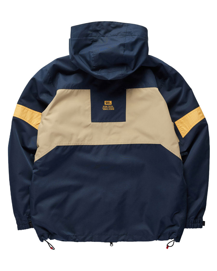 686 SIX LTD Men's Rewind Jacket Navy Colourblock 2027