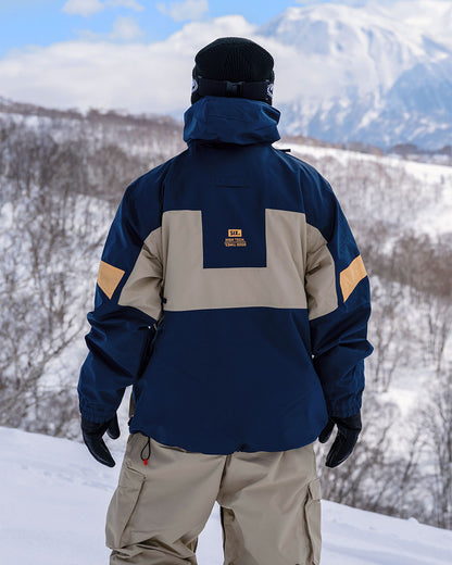 686 SIX LTD Men's Rewind Jacket Navy Colourblock 2027