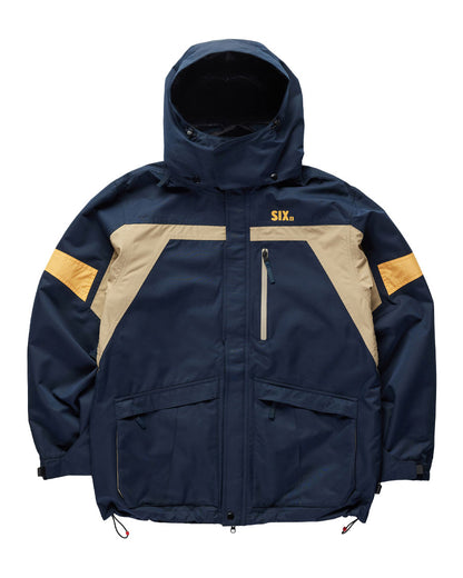 686 SIX LTD Men's Rewind Jacket Navy Colourblock 2027