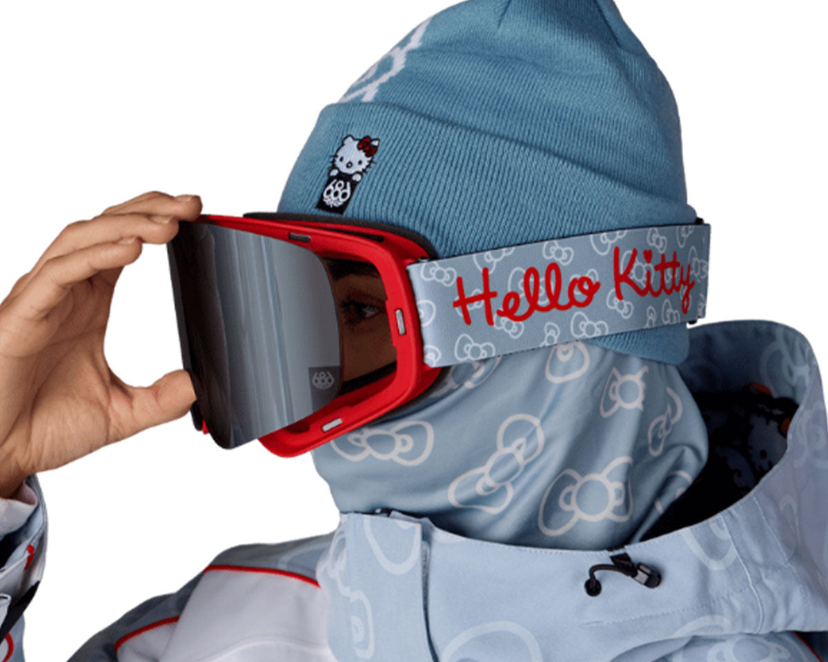 686 Smarty Magnetic Goggle Pack Hello Kitty + Solar Mirror + Silver Mirror 2027