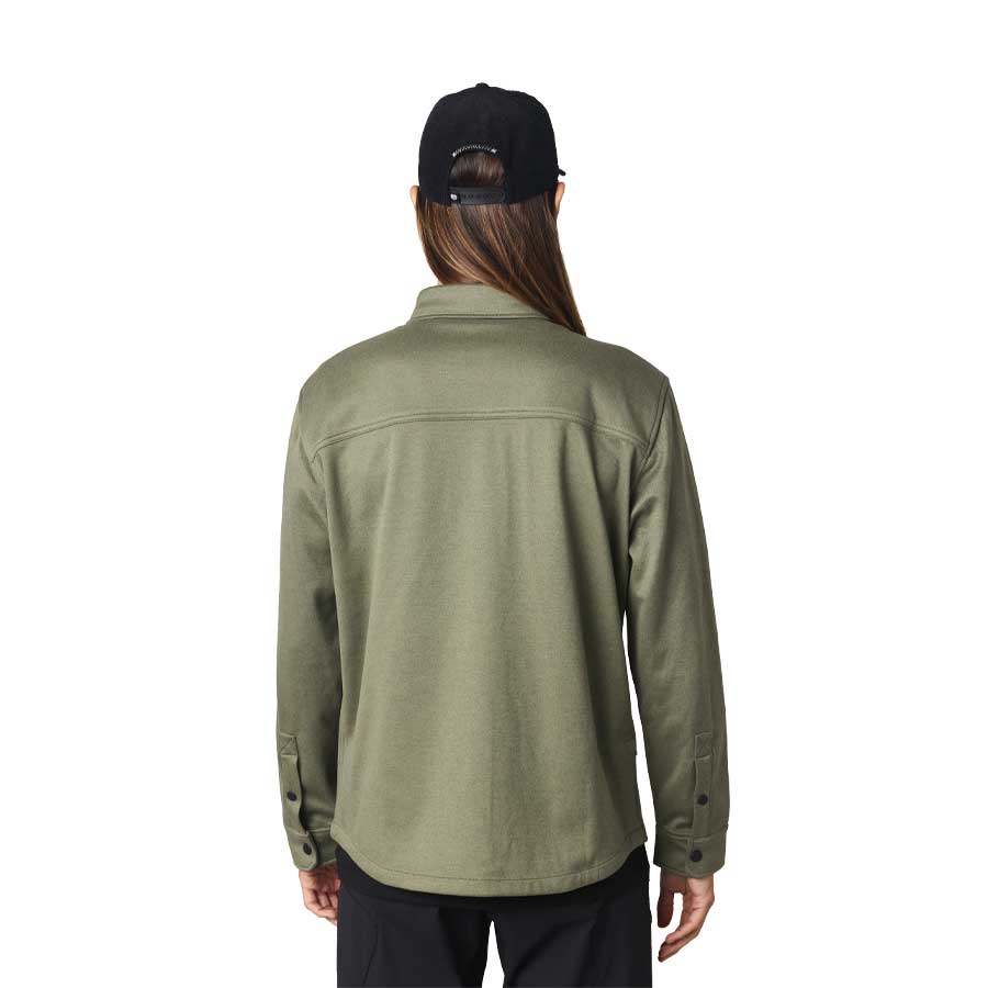 686 Whisper Knit Flannel Fatigue Green