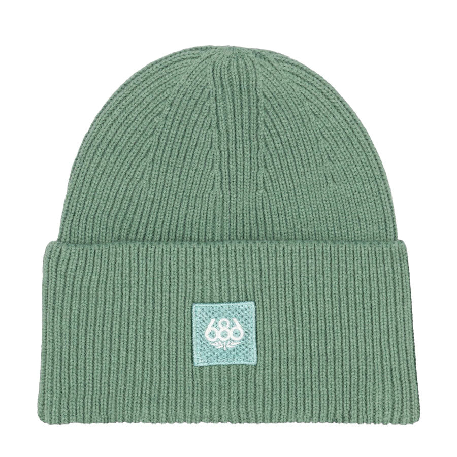 686 Women's Big Cuff Beanie Dusty Marine 2026