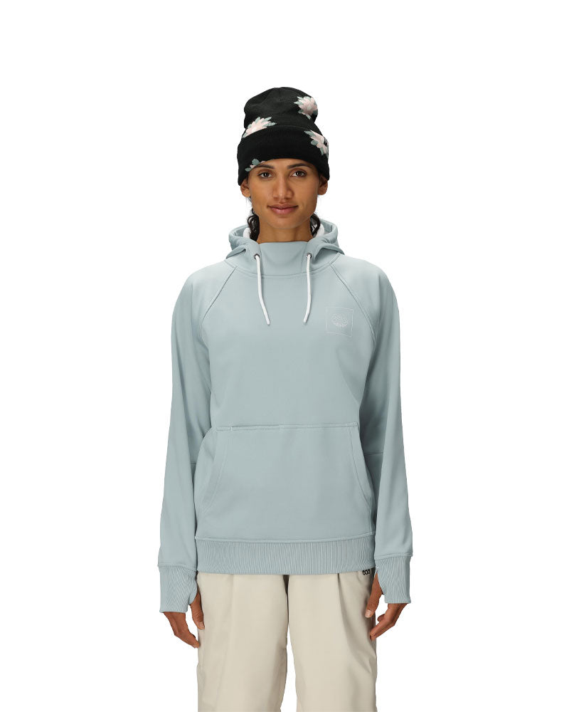 686 Women's Bonded Fleece Pullover Hoodie Dusty Marine 2026