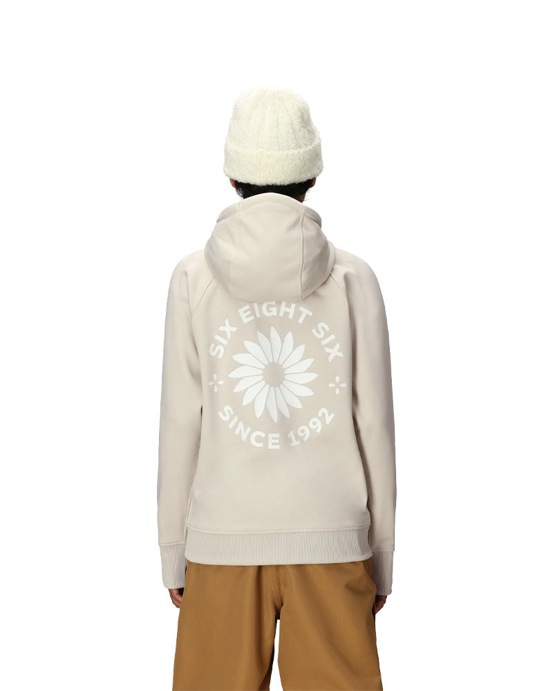 686 Women's Bonded Fleece Pullover Hoodie Limestone 2026